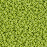 11/0 Miyuki Seed Beads Chartreuse Opaque #0416